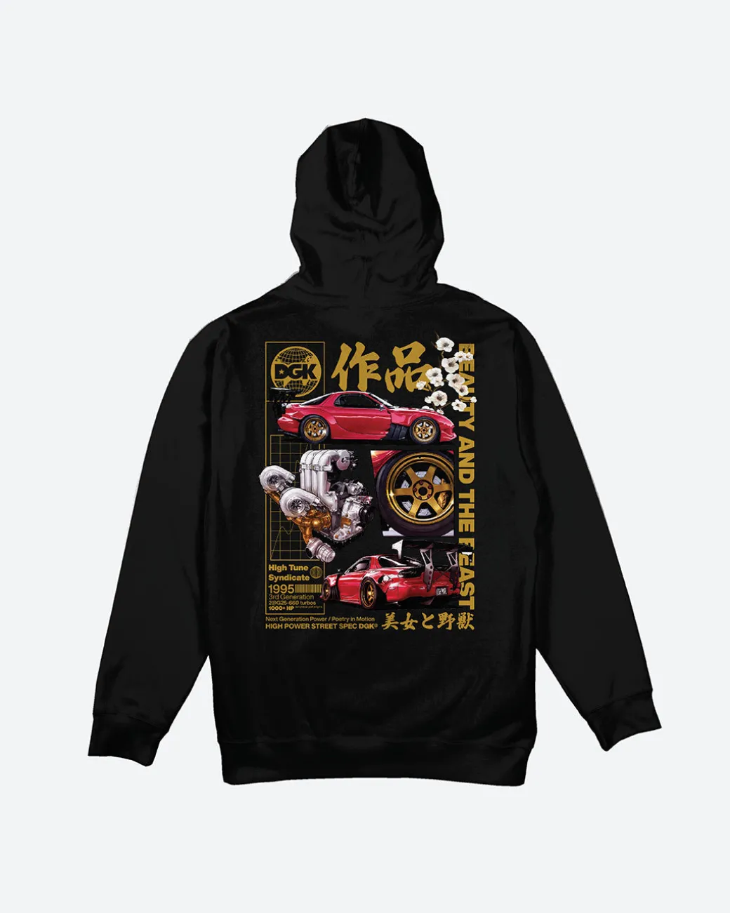 Beauty and the Beast Hooded Fleece