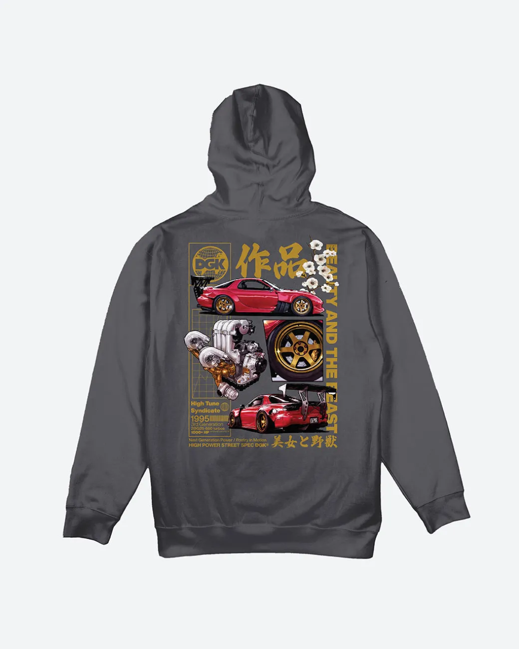 Beauty and the Beast Hooded Fleece