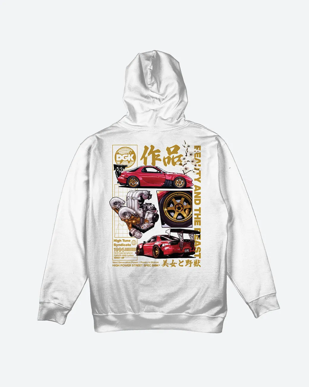 Beauty and the Beast Hooded Fleece