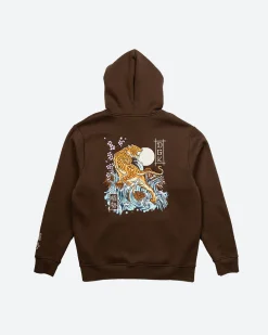 Clout Embroidered Hooded Fleece