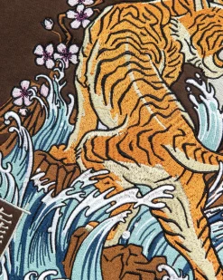 Clout Embroidered Hooded Fleece