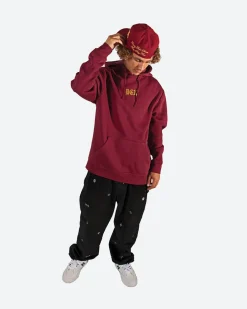 Courage Embroidered Hooded Fleece