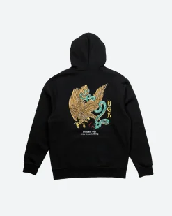 Courage Embroidered Hooded Fleece