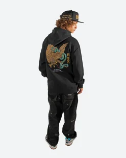 Courage Embroidered Hooded Fleece
