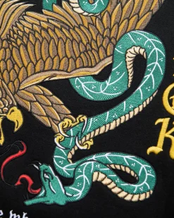 Courage Embroidered Hooded Fleece