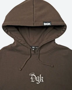 Crazy Life Embroidered Hooded Fleece