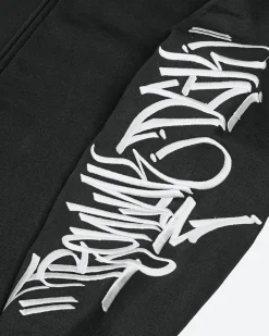 DGK x Ironlak Tag Zip-Up Embroidered Hooded Fleece