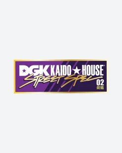 DGK X Kaido House Slap Sticker