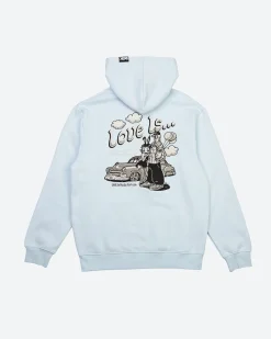 Love Is..Embroidered Hooded Fleece