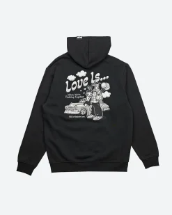 Love Is..Embroidered Hooded Fleece