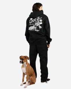 Love Is..Embroidered Hooded Fleece