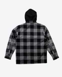 Monterey Embroidered Flannel Shacket