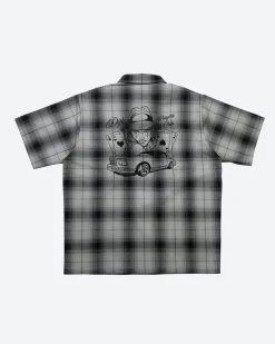 Players Club Embroidered Flannel Shirt