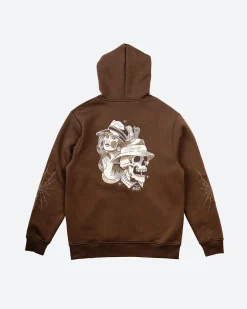 Soreno Embroidered Hooded Fleece