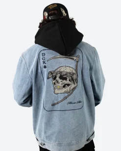 Spade Embroidered Denim Jacket