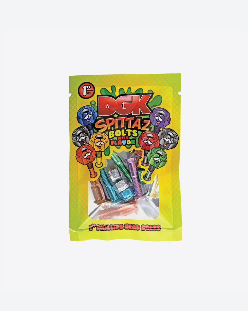 Spittaz 1" Colored Bolts (1 pack)