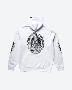 Varrio Embroidered Hooded Fleece
