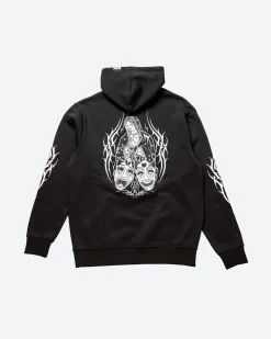 Varrio Embroidered Hooded Fleece