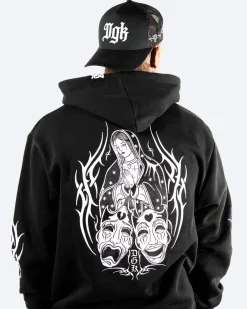 Varrio Embroidered Hooded Fleece