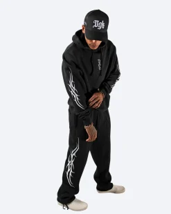Varrio Embroidered Hooded Fleece